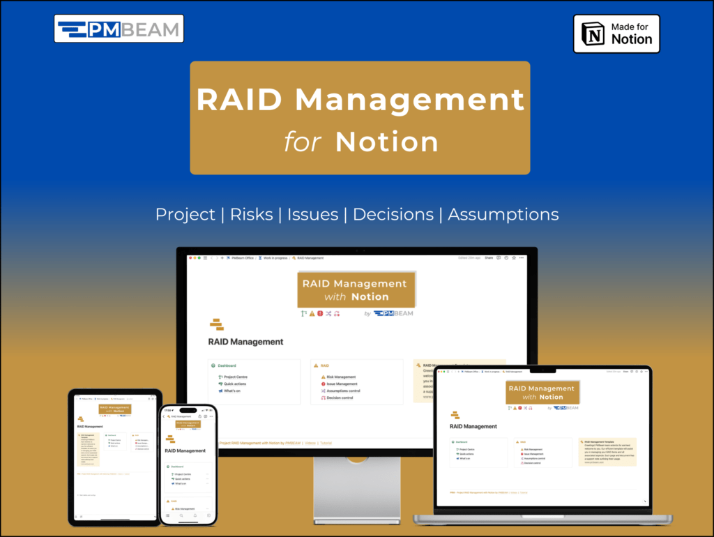 The best RAID Management Template for Notion (2024)